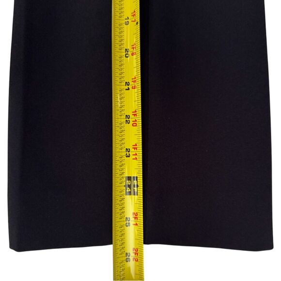 Kate Spade Black Crop Pants With Lace Trim On The Side Size 8 - Picture 10 of 10